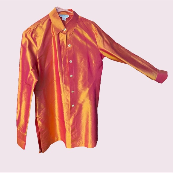 Charlotte Kellog Chrome blouse - Picture 1 of 3